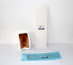 Нить для вагинального сужения МОНОСОРБ с насечками по спирали (1 шт.) Нить для вагинального сужения МОНОСОРБ с насечками по спирали (1 шт.)